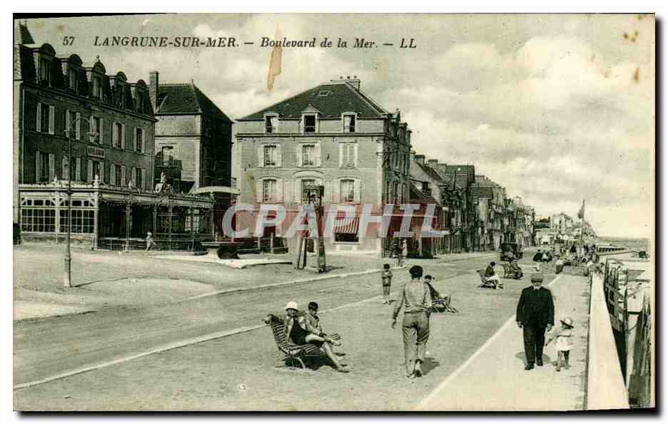 Langrune-sur-Mer — Boulevard de la Mer — LL