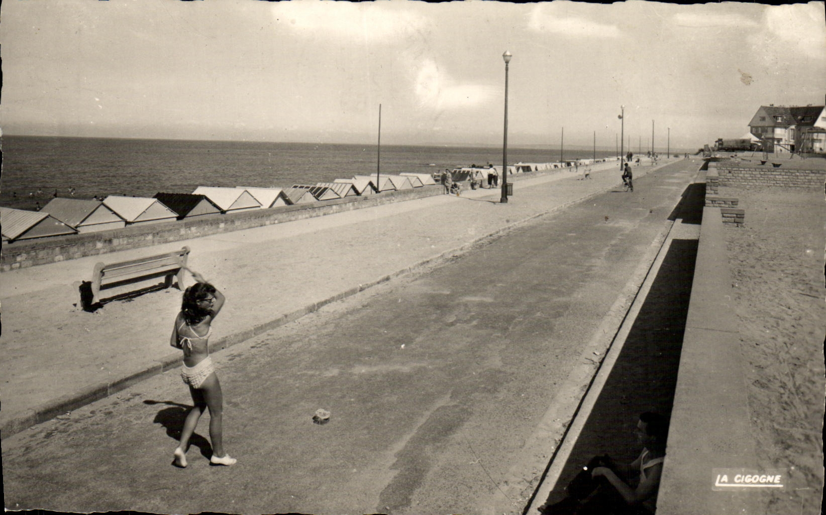 CPM Langrune Sur Mer Vue d Ensemble Vers Luc Sur Mer