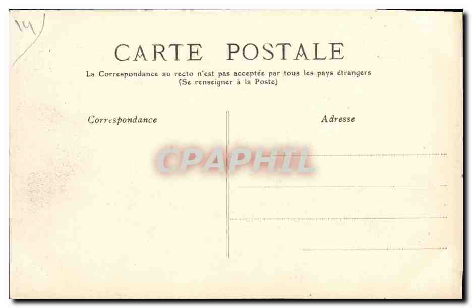 Lion-sur-Mer — Fossés du Château et Pavillon du Régisseur — Calvados — Rückseite