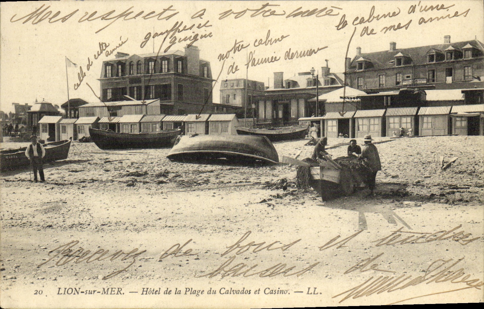 CPA Lion Sur Mer Hotel de la Plage Du Calvados et Casino