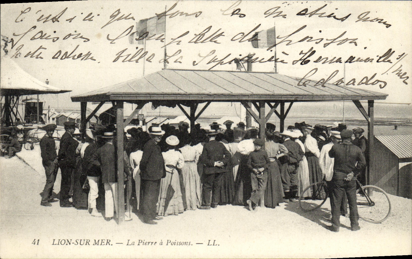 Lion-sur-Mer — La Pierre à Poissons — LL. n°41