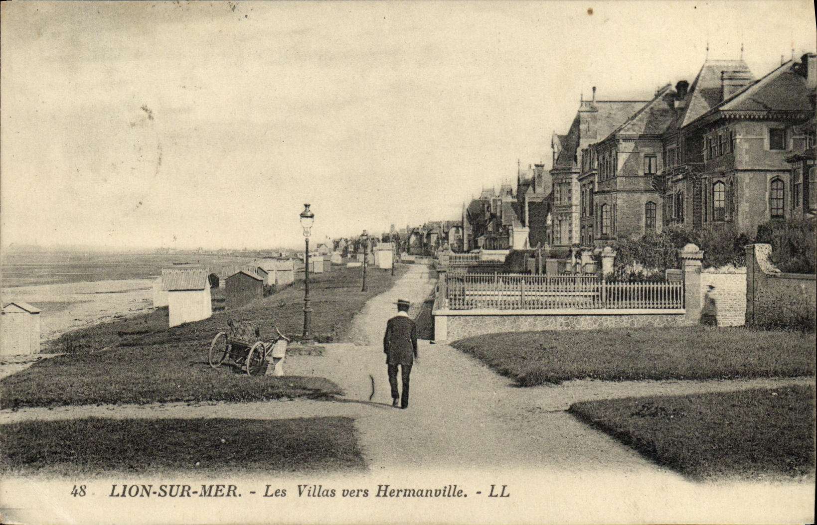 Lion-sur-Mer — Les Villas vers Hermanville — LL