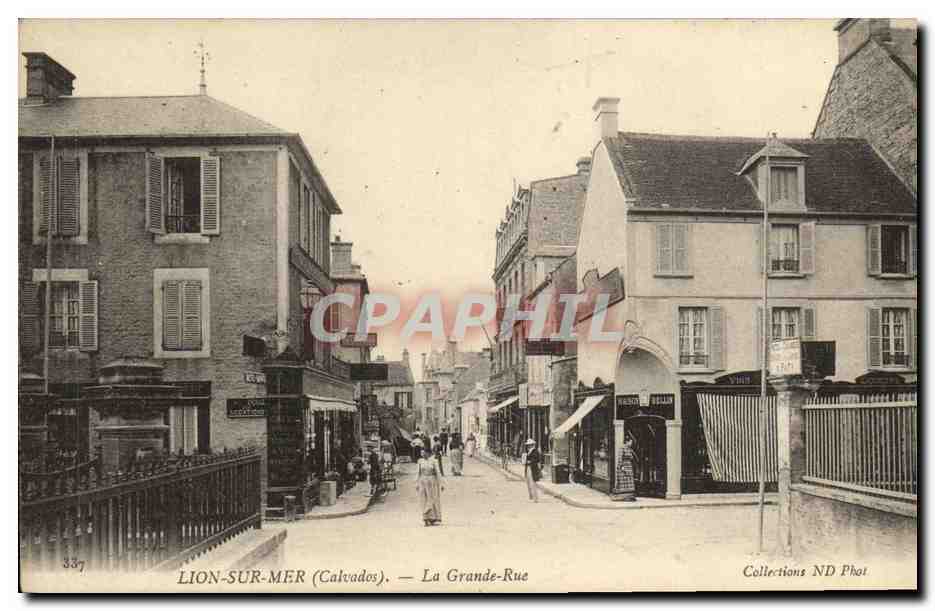 LION-SUR-MER (Calvados) — La Grande-Rue — Collections ND Phot