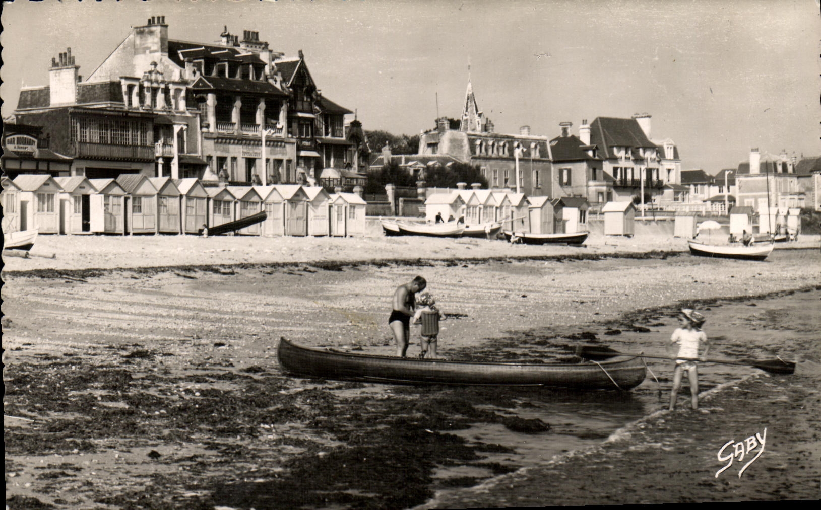 CPM Lion Sur Mer Hotel le Castel et la Plage