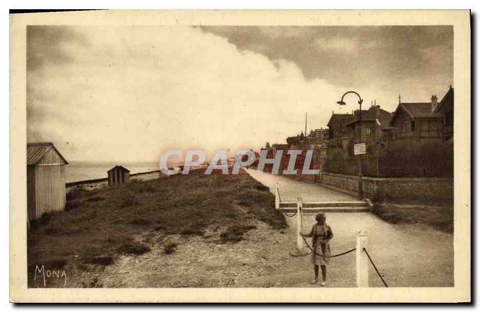 CPA Lion Sur Mer Le Boulevard Maritime vers Hermanville