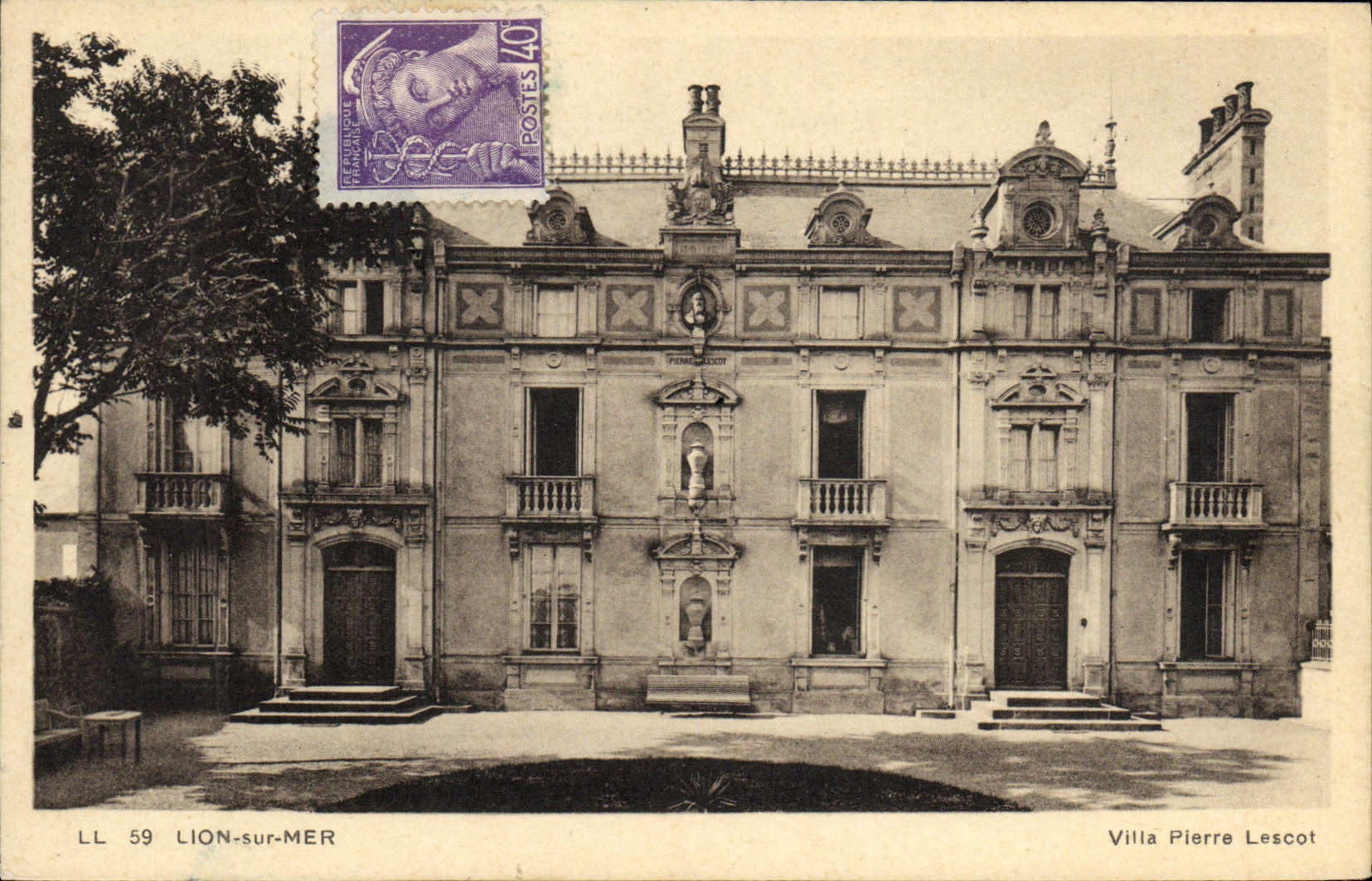 CPA Lion Sur Mer Villa Pierre lescot