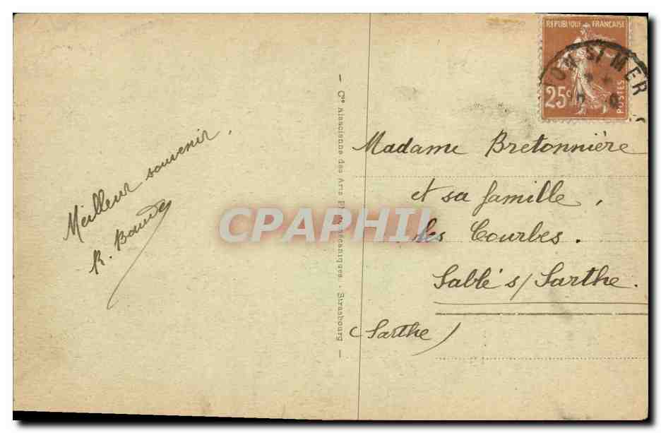 LION-sur-MER - Scènes de Plage - Éditeur : CPAHAPHIL, n° 17 — Rückseite