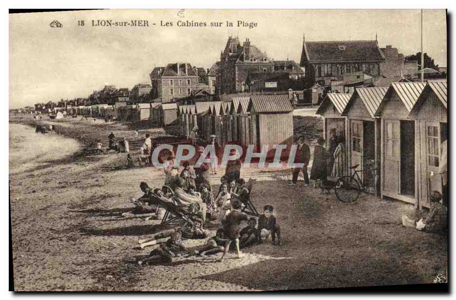 LJON-sur-MER - Les Cabines sur la Plage — éditeur anonyme, n° 18
