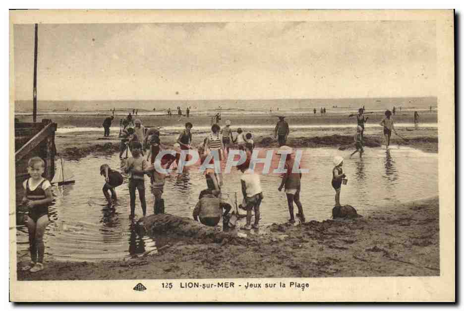 LION-sur-MER - Spiele am Strand — Edition Tessier, Nr. 125