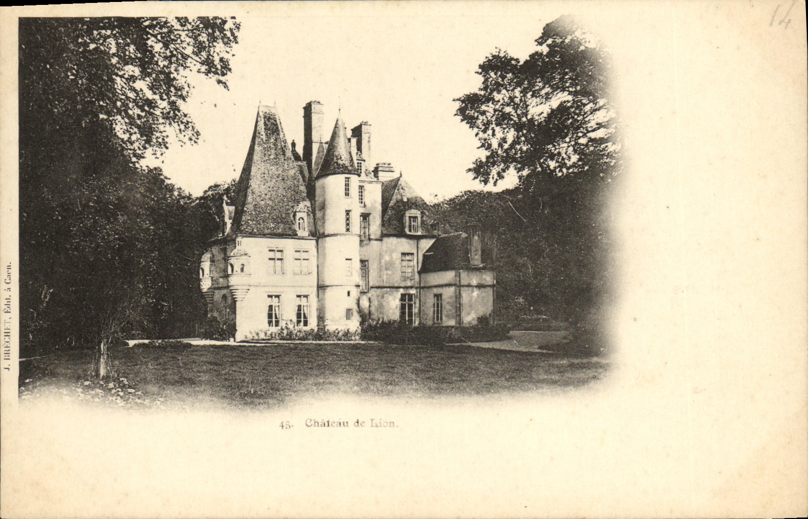 CPA Lion Sur Mer Chateau de Lion