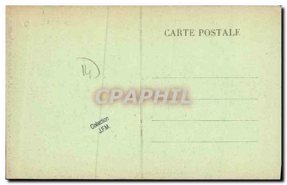 CPA Lion Sur Mer Le Chateau Facade Principale — Rückseite