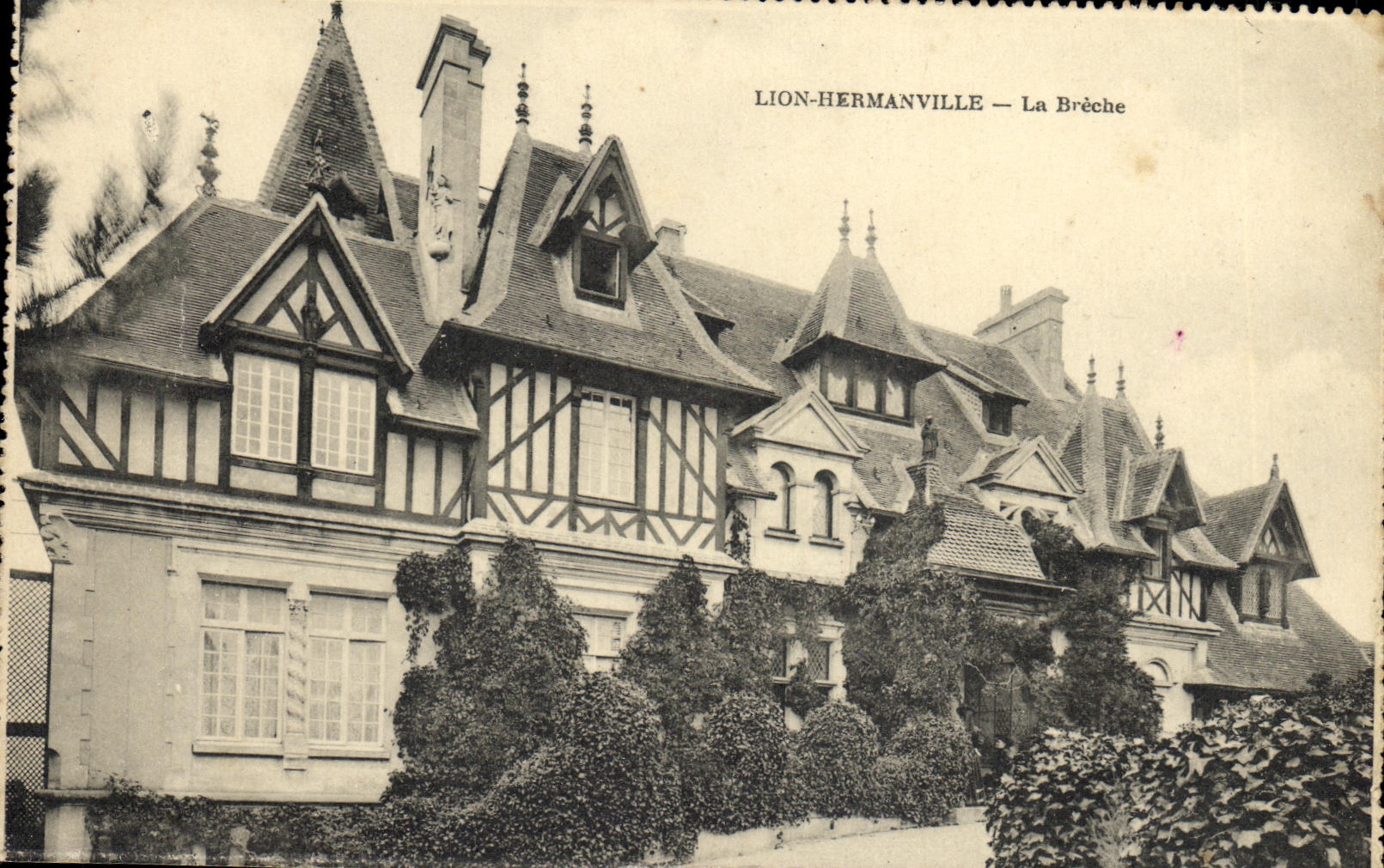 CPA Lion Hermanville La Breche