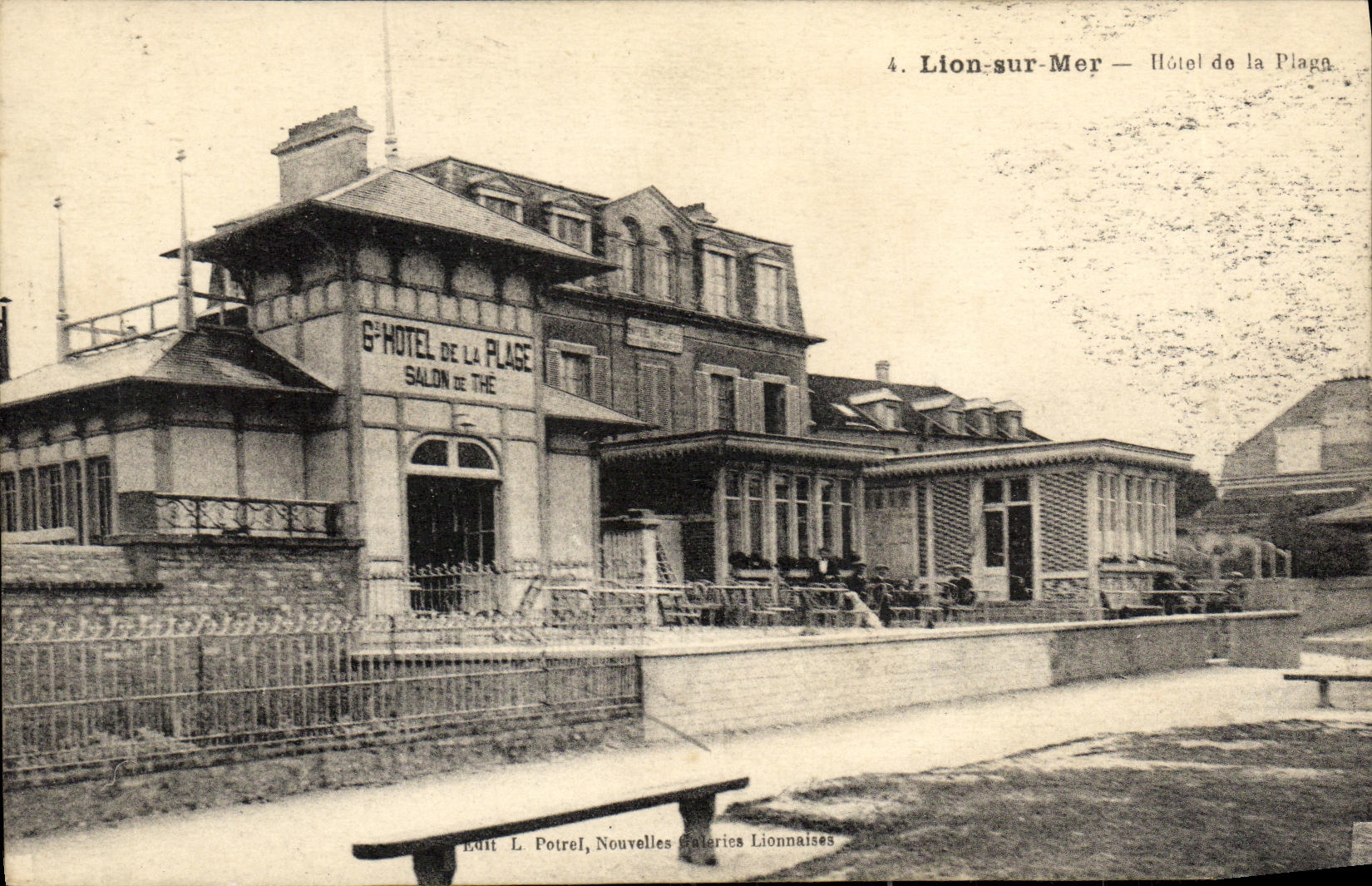 CPA Lion Sur Mer Hotel de la plage 