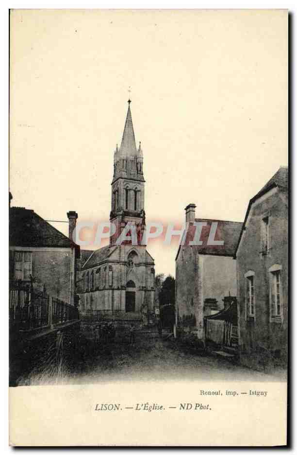Lison — L'Église — Renoult, impr. — Istigny