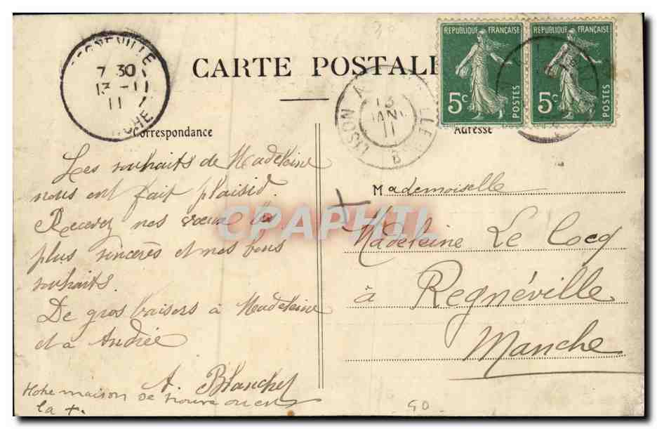 Lison — Route de Ste-Marguerite — Hôtel du Café J. BURKEL — Reverso