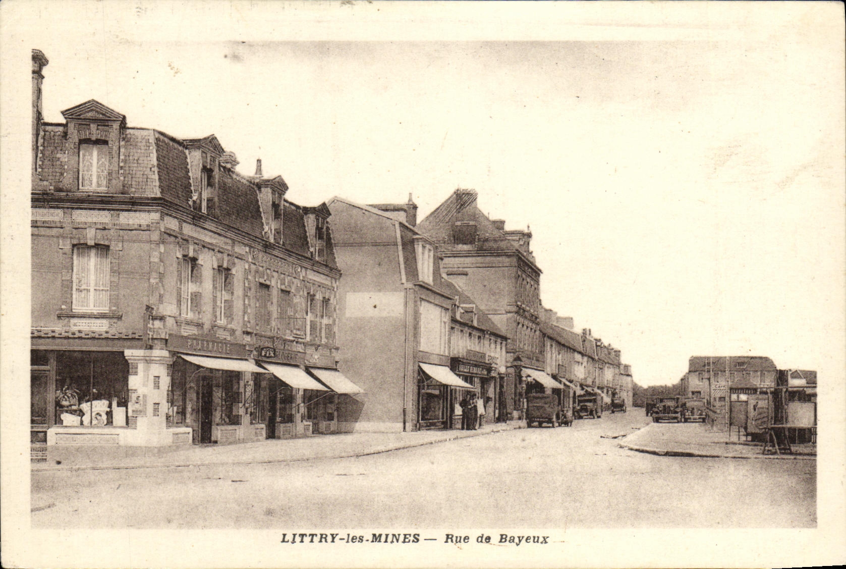 LITTRY-les-MINES — Rue de Bayeux — Édition Masscy