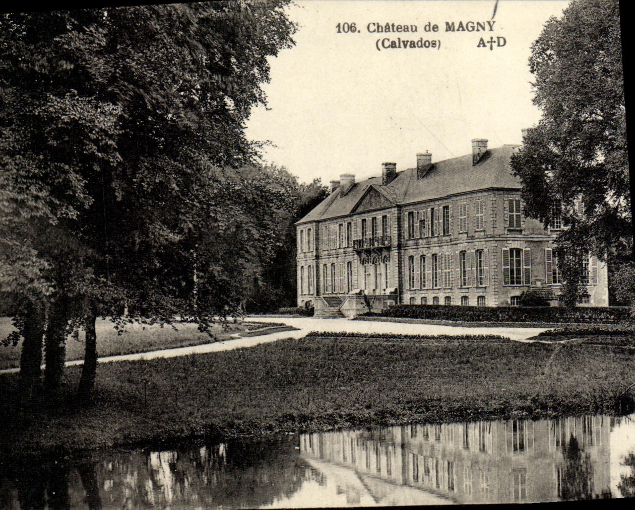 Château de Magny — Calvados — éditeur A+D, n° 106