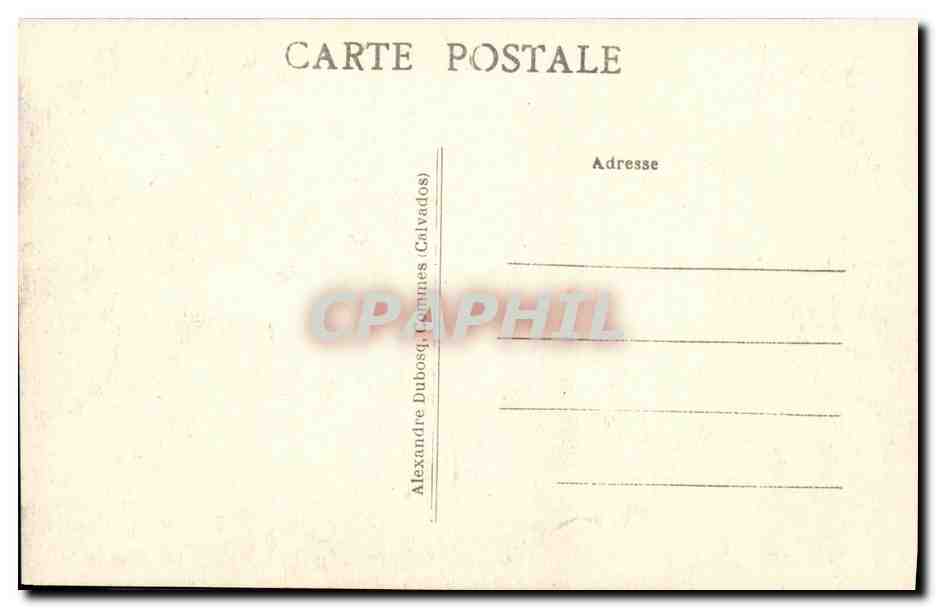 Château de Magny — Calvados — éditeur A+D, n° 106 — Rückseite