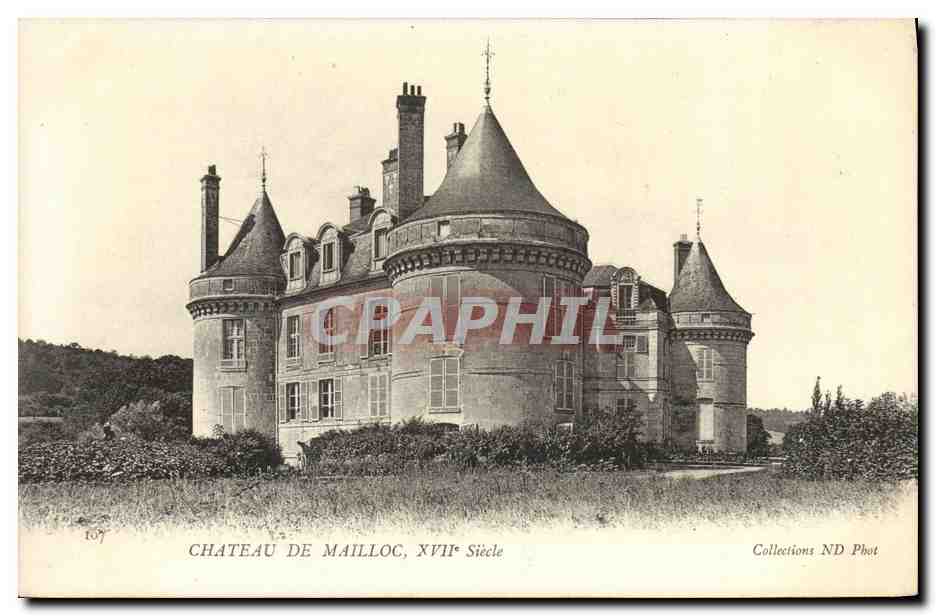 CPA Chateau de Mailloc XVll e Siecle