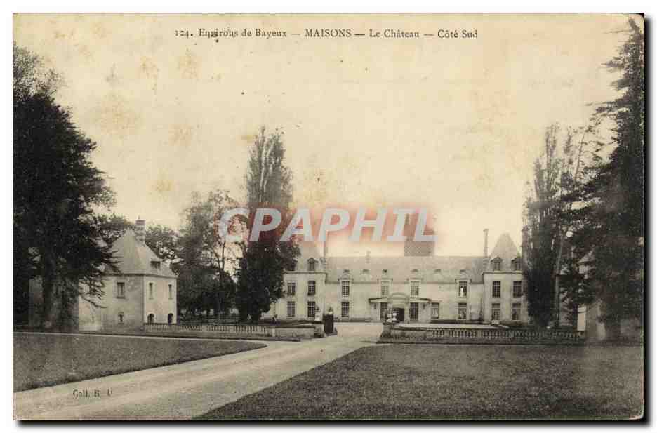 Haus von Bayeux — Schloss — Südseite — Goll, E. U.