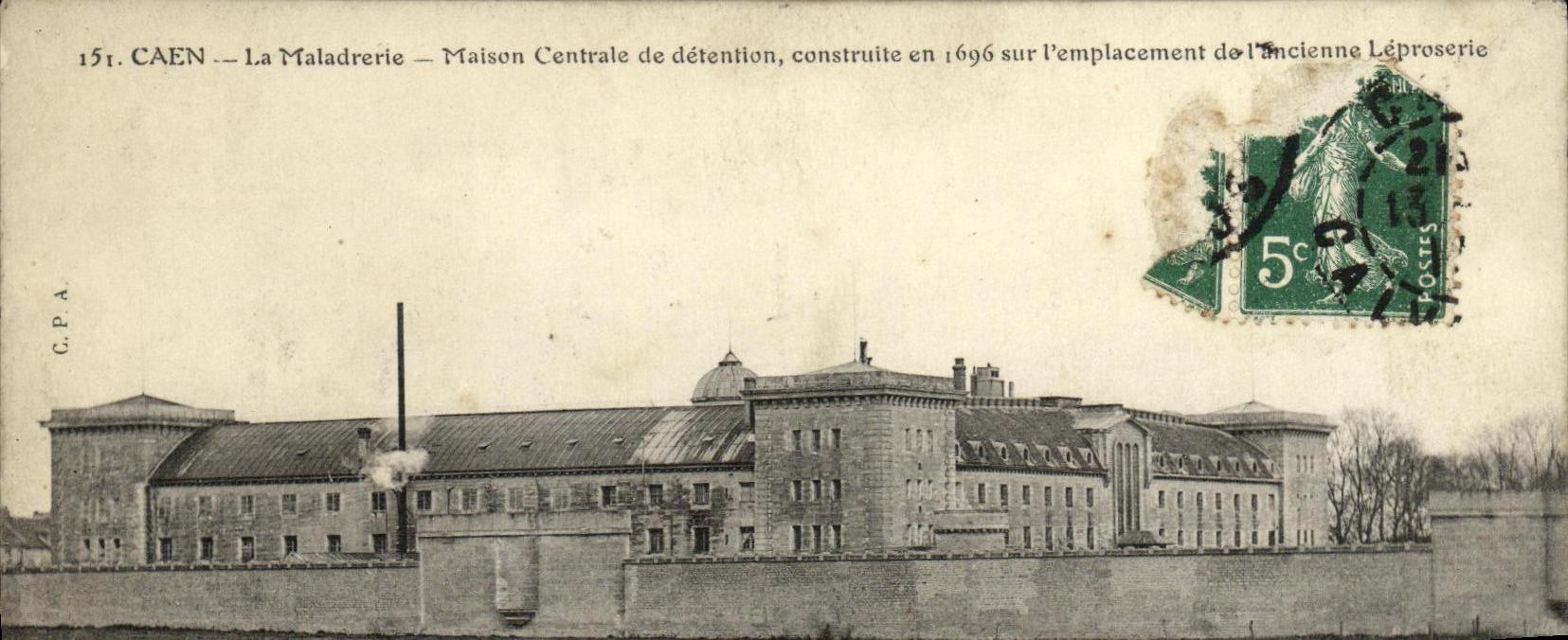 CPA Caen La Maladrerie Maison Centrale de detention Prison