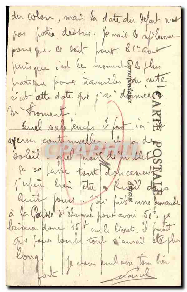 CPA Caen La Maladrerie Rue du General Moulin Caserne de Beaulieu Militaria — Verso
