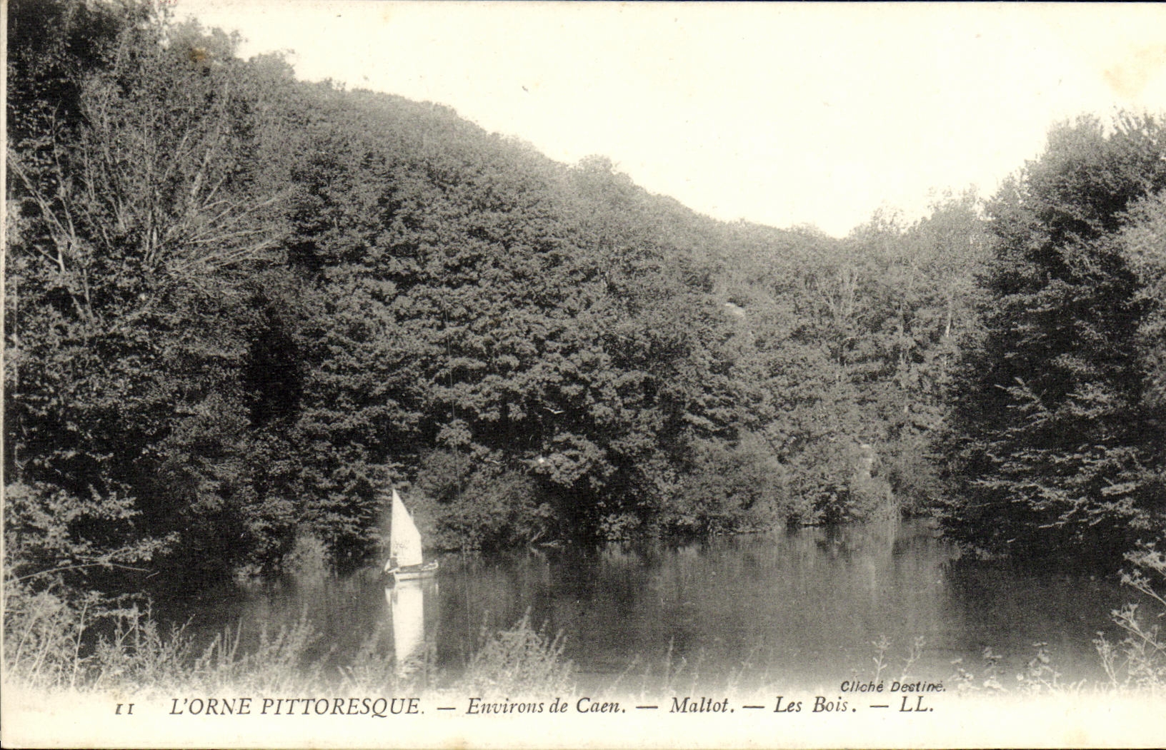 L'Orne pittoresque — Environs de Caen — Maltot — Les Bois — Cliché Destine — LL