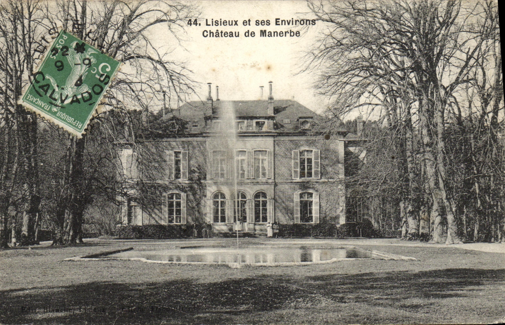 CPA Lisieux et ses Environs Chateau de Manerbe