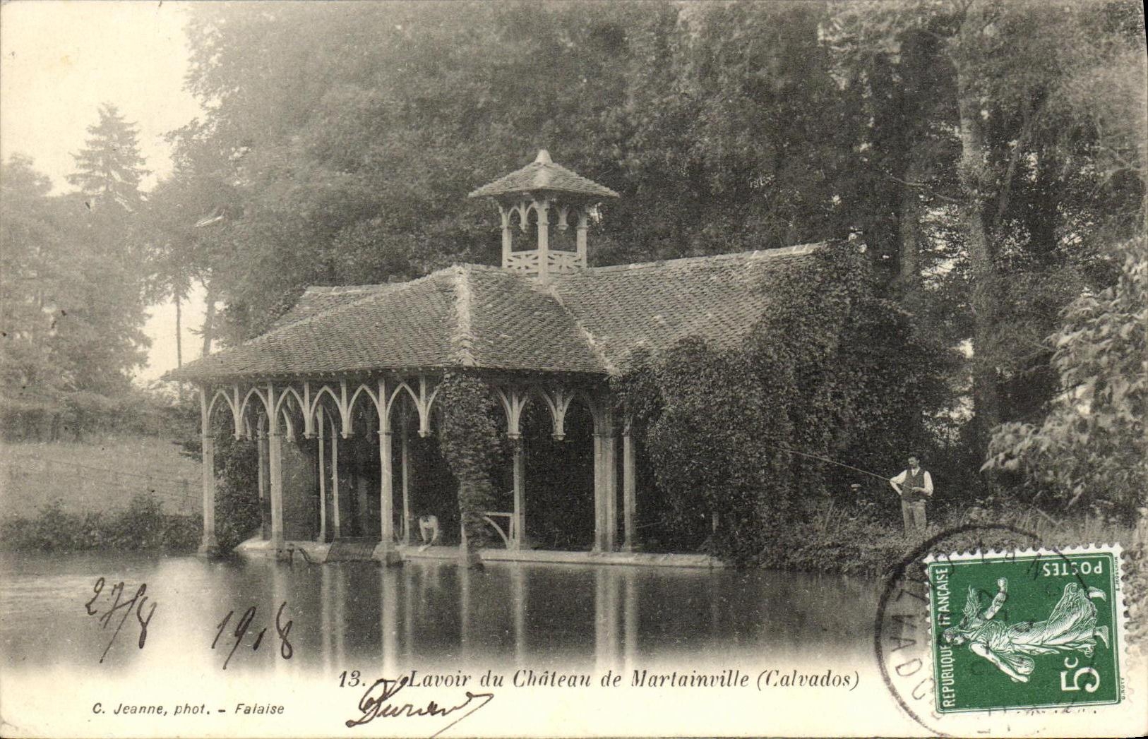Lavoir du Château de Martainville (Calvados) — C. Jeanne, phot. - Falaise, n°13