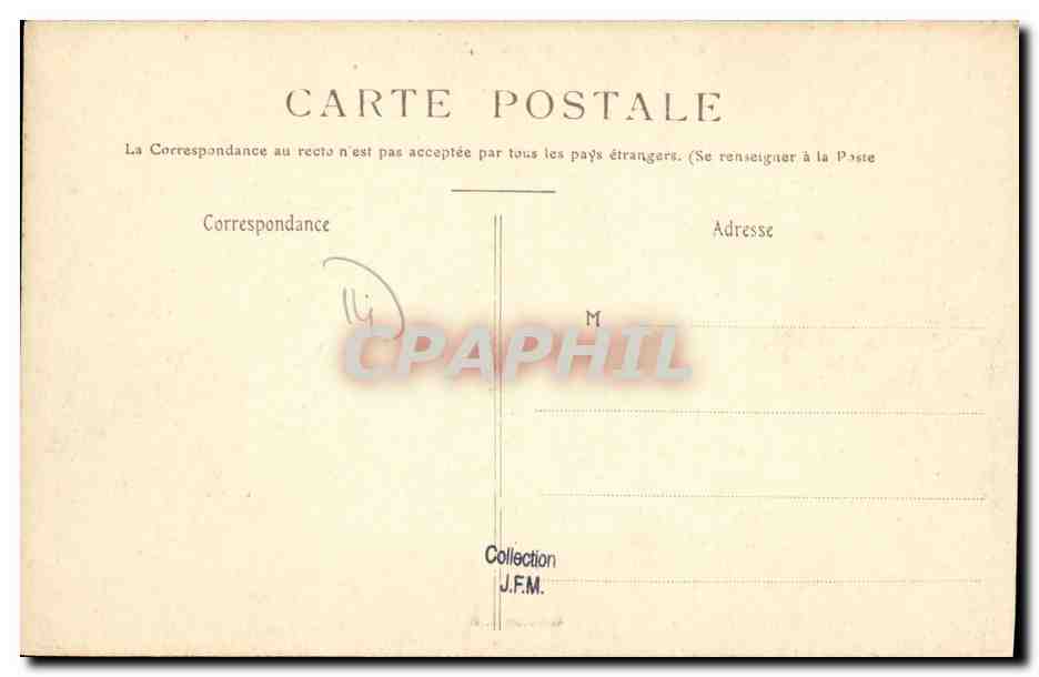 CPA Environs de Bayeux Chateau de Martragny — Rückseite