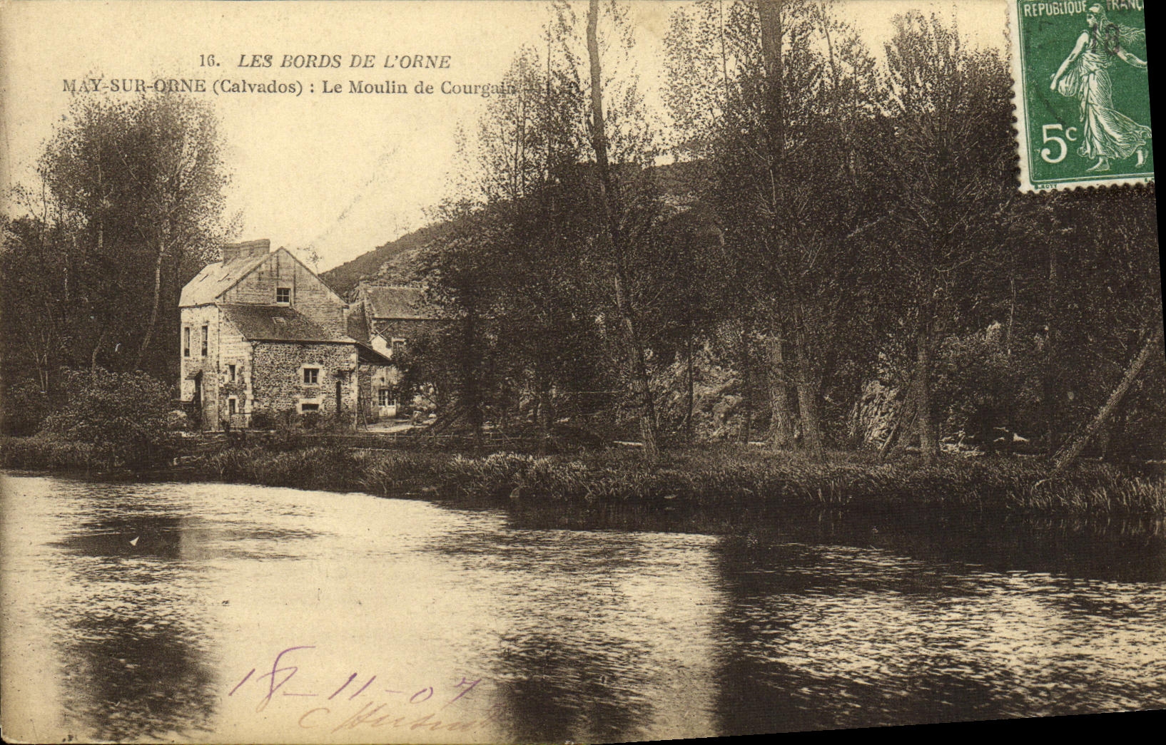 May-sur-Orne (Calvados) — Le Moulin de Courgain — Éditeur non identifié, n° 16