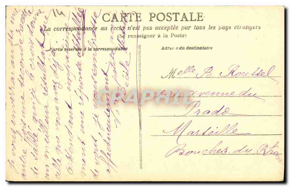 May-sur-Orne (Calvados) — Le Moulin de Courgain — Éditeur non identifié, n° 16 — Reverso