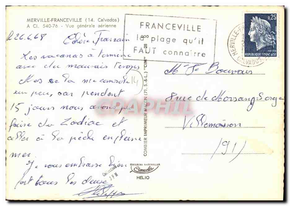 Merville-Franceville — Vue générale aérienne — CIM — Reverso