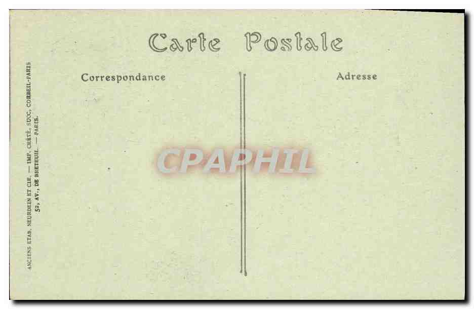 CPA Mezidon L Eglise — Verso
