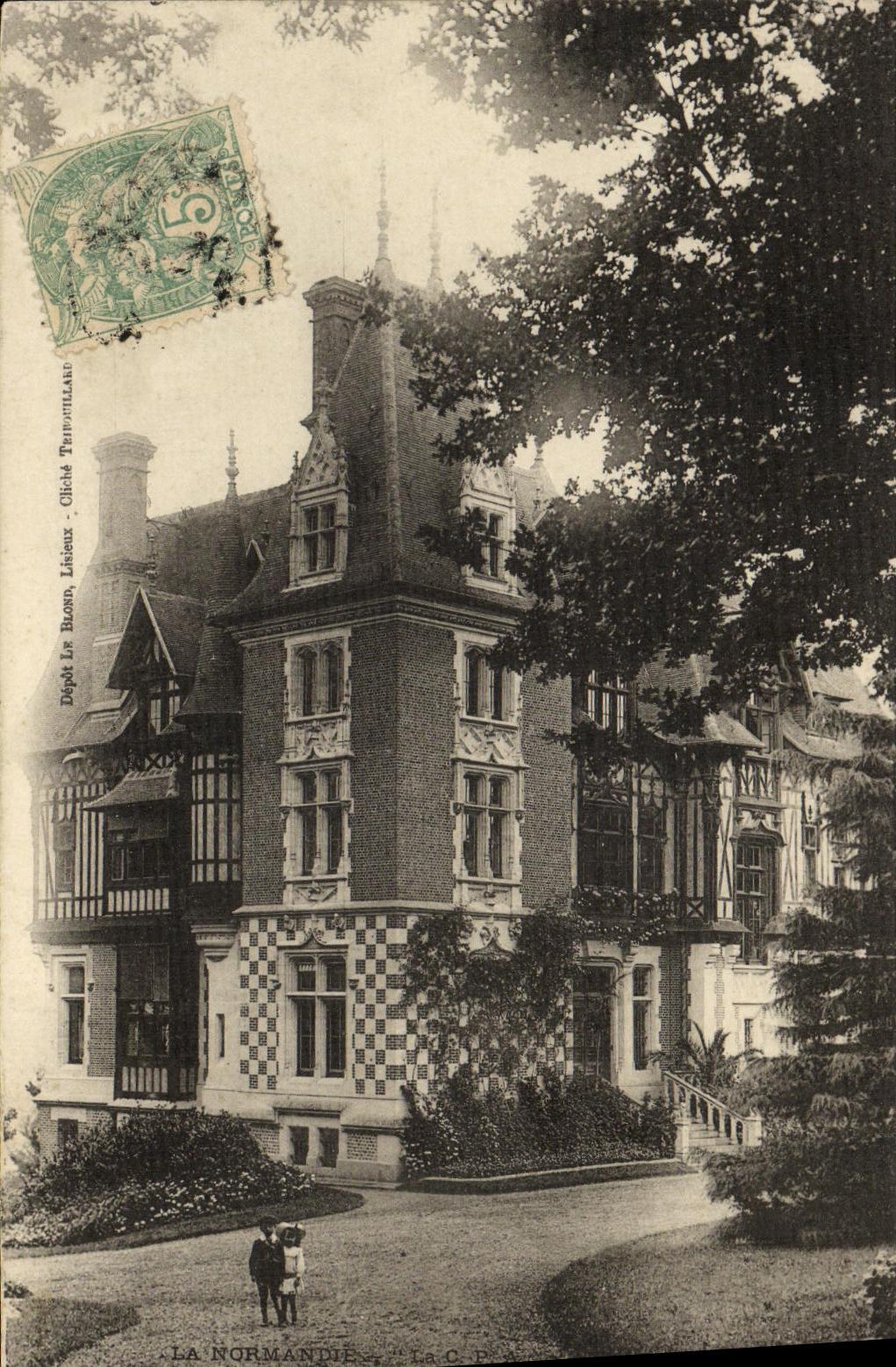 Château de Lisieux — Normandie — Dépôt Le Blond, Château Tendostillare