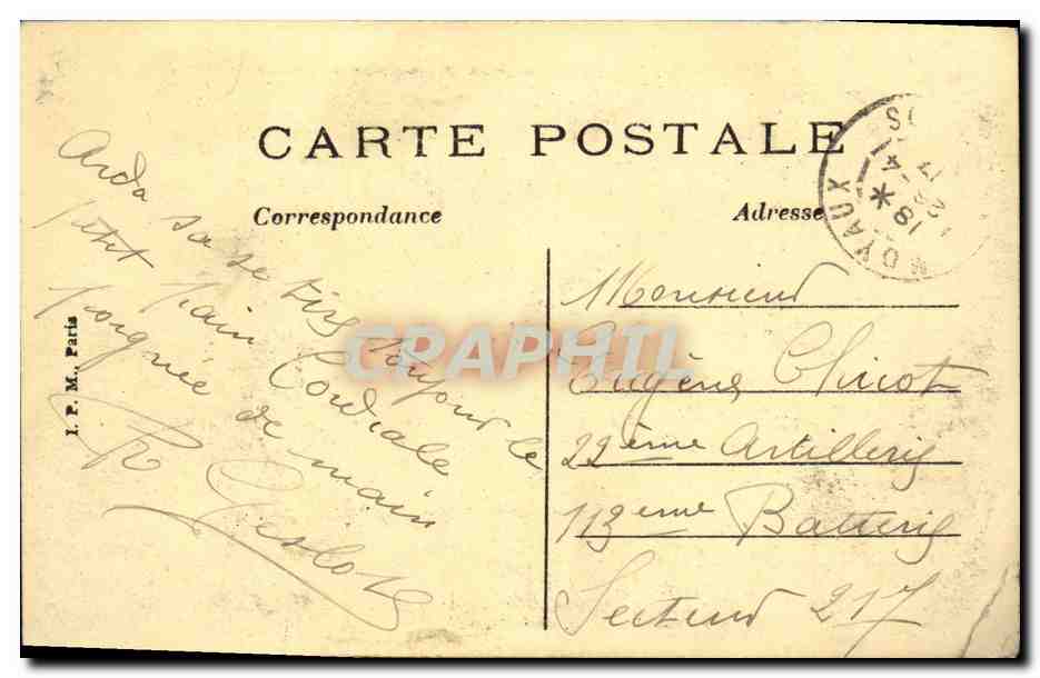 CPA Moyaux Entree du Bourg route de Lisieux — Rückseite