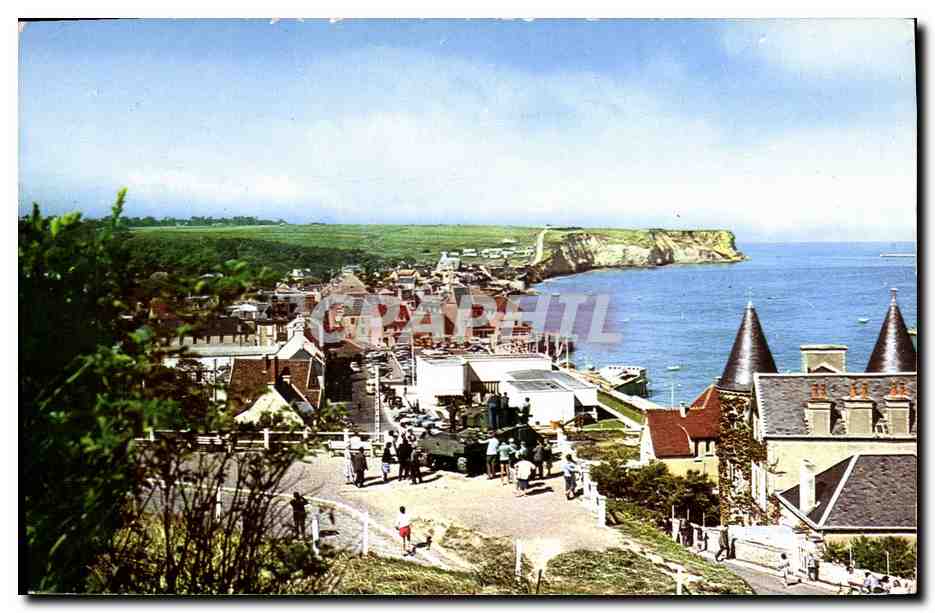 CPM Arromanches Vue generale Tank