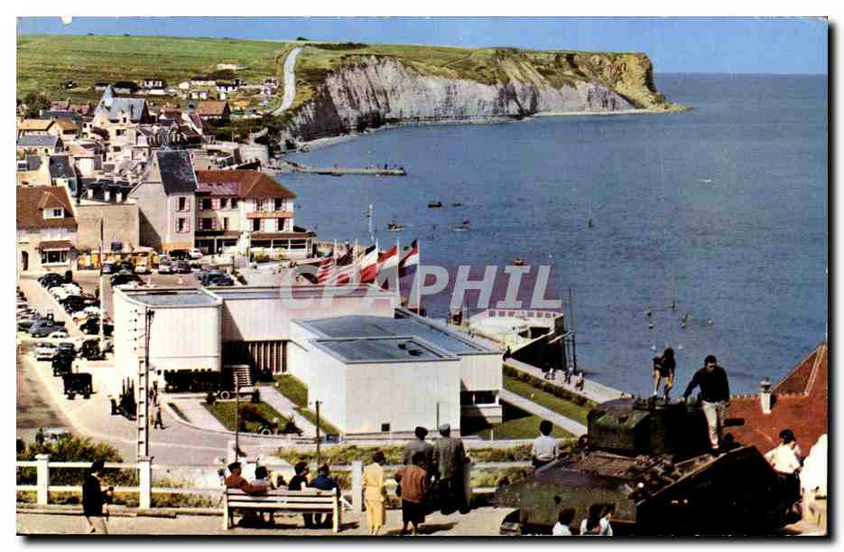 Arromanches (Calvados) — Vue générale du débarquement du 6 juin 1944 — Musée du Débarquement
