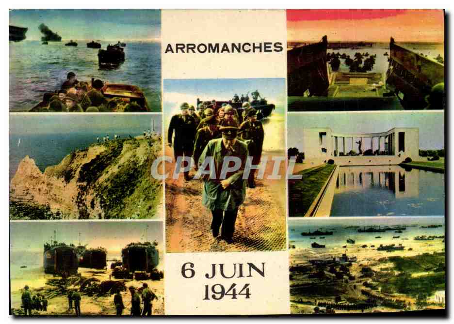 Arromanches — Débarquement du 6 juin 1944 — Édition CPAPHIL