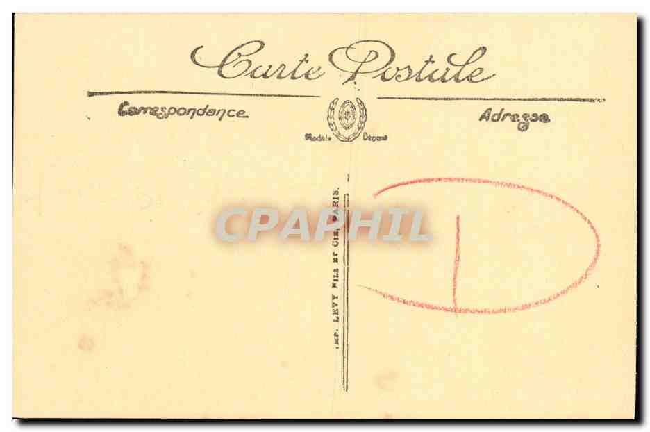 CPA Arromanches Concours de Travaux de Sable Enfants — Verso