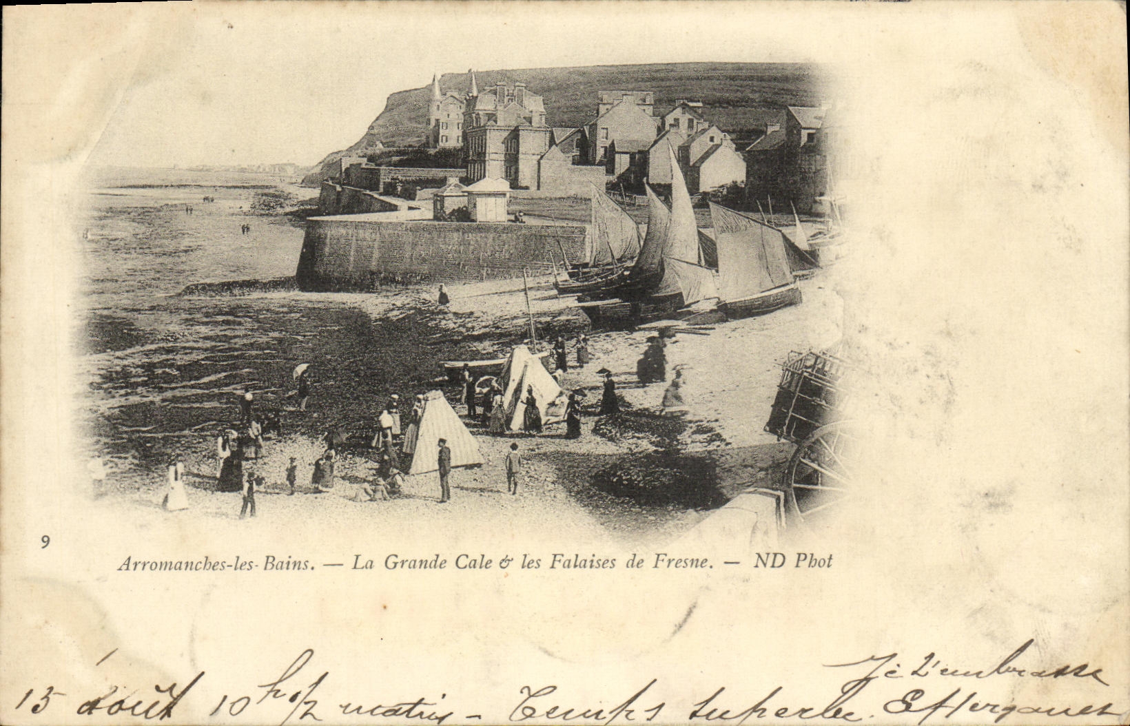 Arromanches-les-Bains — La Grande Cale & les Falaises de Fresne — ND Phot