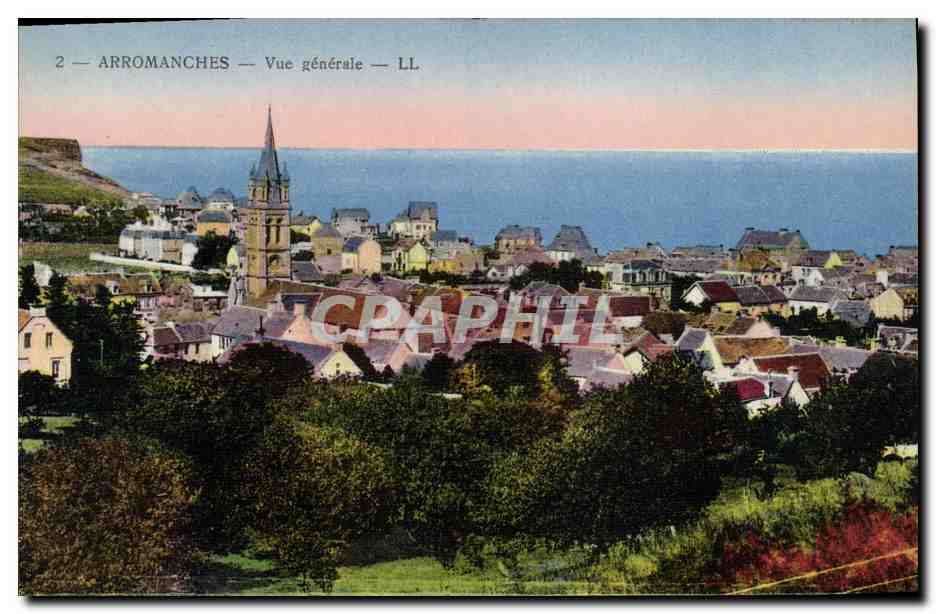 CPA Arromanches Vue Generale