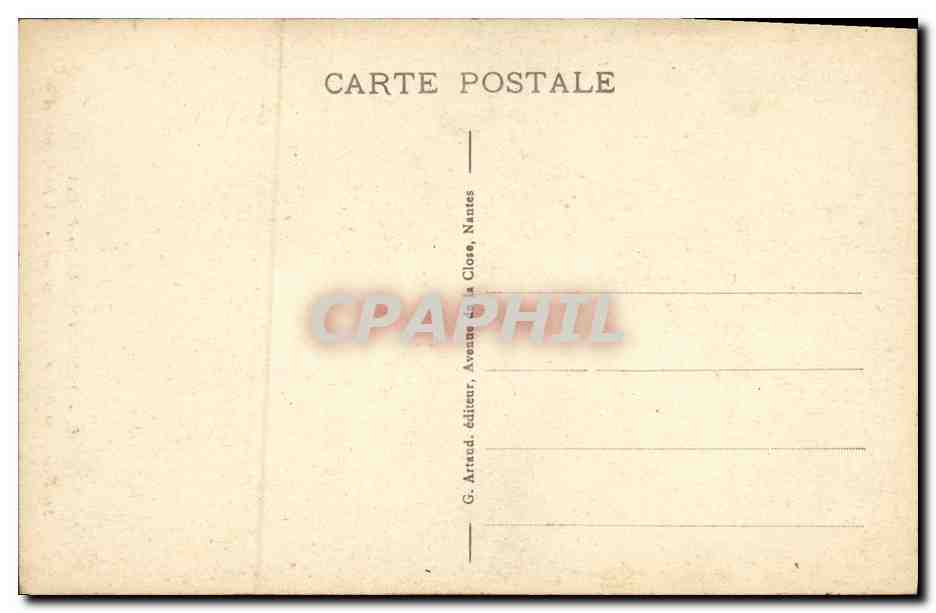 Les Falaises de Fresné au clair de lune - Arromanches-les-Bains — G. Arraud, Nantes — Reverso