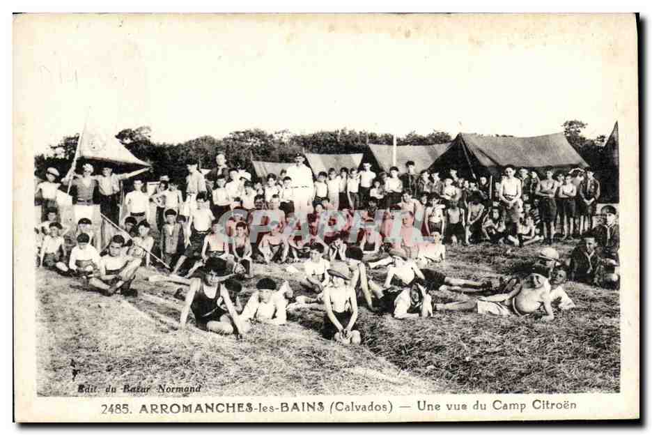 Arromanches-les-Bains (Calvados) — Une vue du Camp Citroën