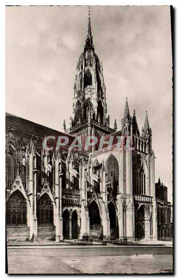CPM Bayeux La Cathedrale Fenetre de la tour centrale