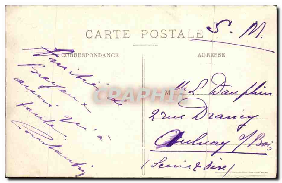Bayeux - La Cathédrale, vue prise du Boulevard Sadi-Carnot — éditée par la C.I.S.L.A. — série 3 — Verso