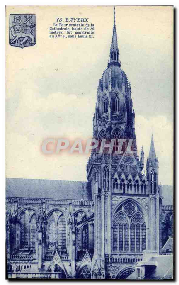 Bayeux — La Tour centrale de la Cathédrale — Artaud et Nozais, Nantes
