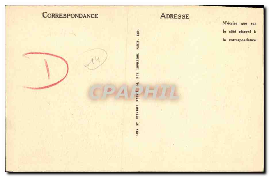 CPA Bayeux La Cathedrale Vaches  — Rückseite