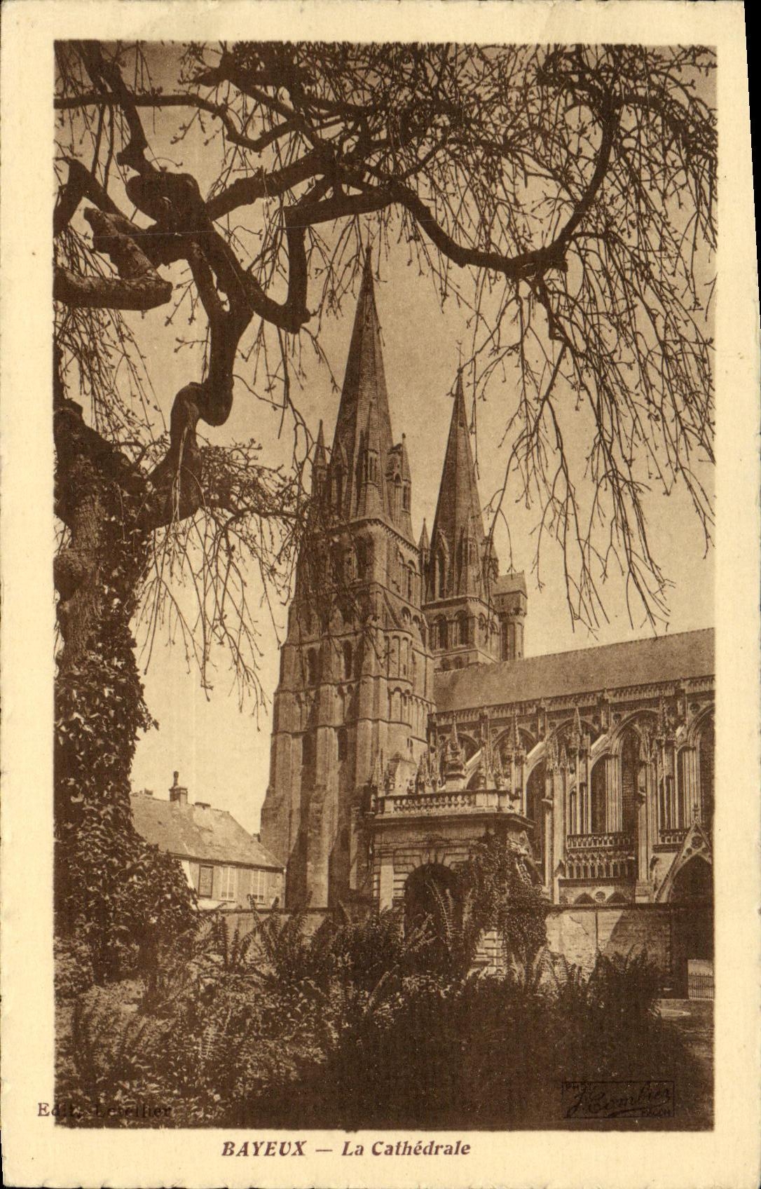 Bayeux — La Cathédrale — Éd. L. Lechallier