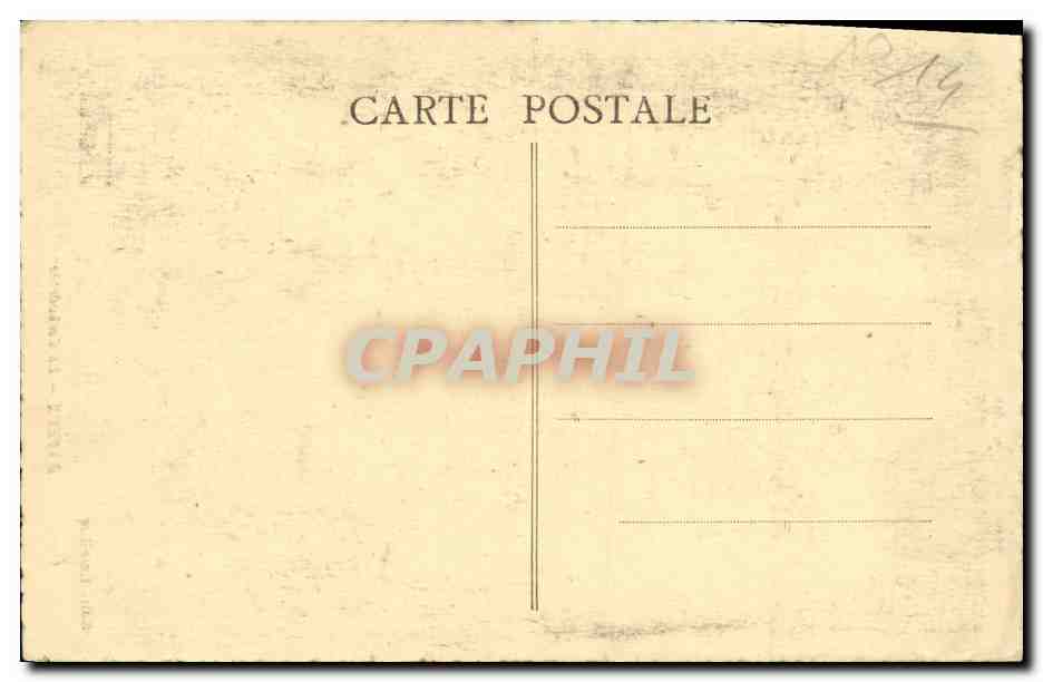 Bayeux — La Cathédrale — Éd. L. Lechallier — Verso